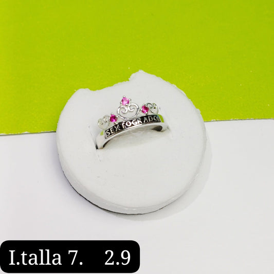 Anillo de graduación 6to grado