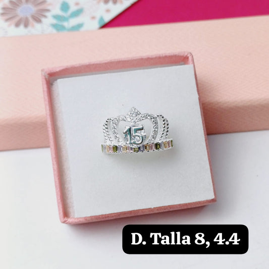 PDA106 - Anillo de 15 años  | 8 US