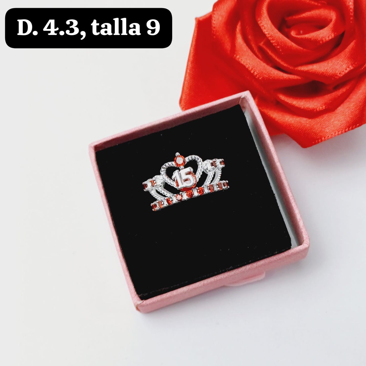 anillo de 15 años  | 9.0 US